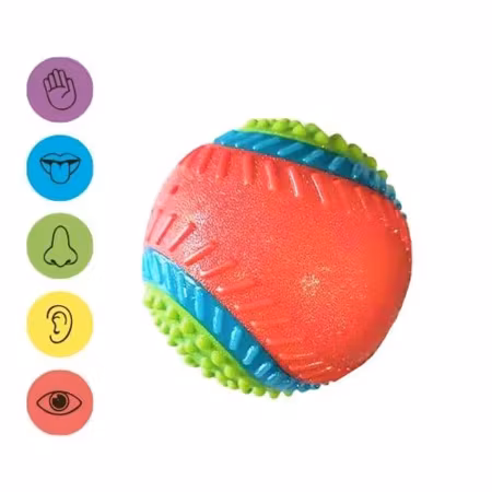 Ibanez - 5 senses ball I TPR-Gummi Ø8 cm