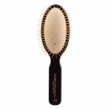 Chris Christensen Gold Series Pin Brushes - Oval Ultra Flex Pad Long Pin (27mm)