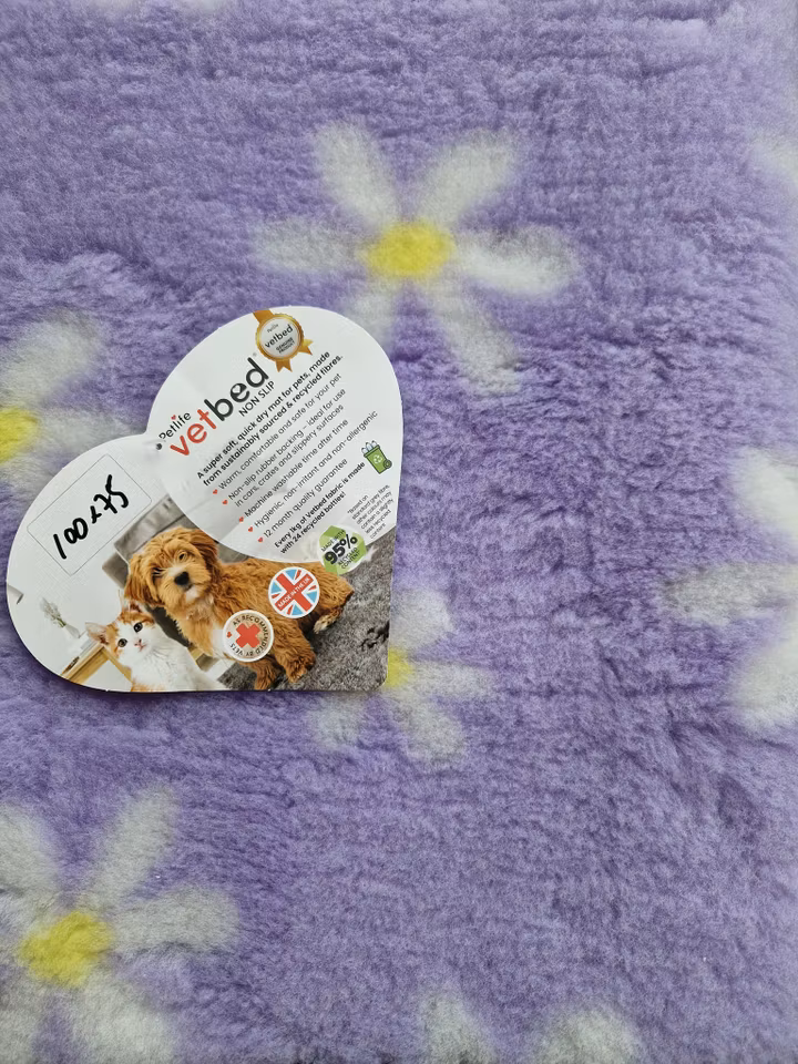 Vet Bed (100x75 cm) Select Lilac Daisies