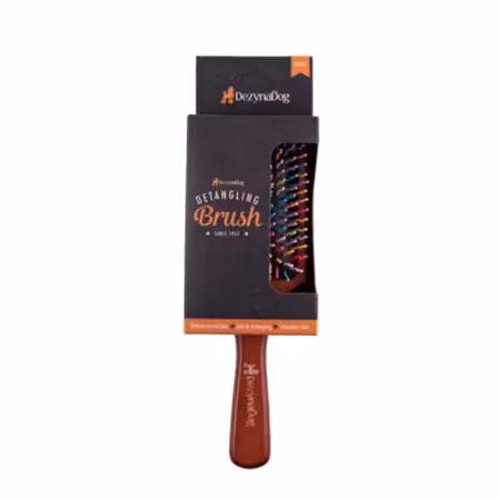 Dezynadog Curved Pin Detangling Brush Large