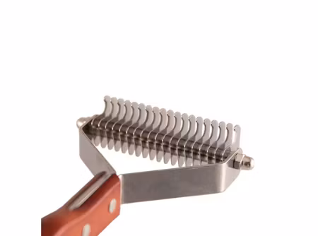 Dezynadog Wide Dematting Coat Rake - 19 Blades
