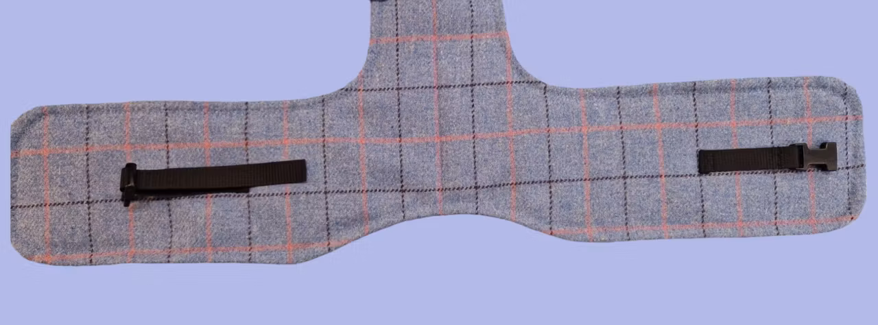 Ulldekken Huddersfield m/magebelte L