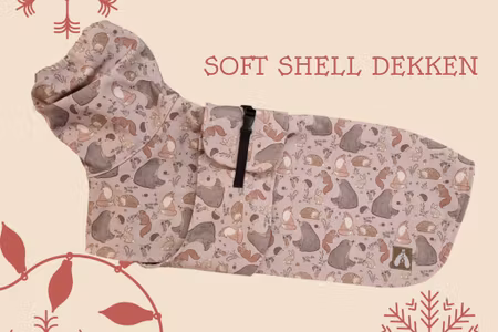 Soft Shell dekken skogens dyr L