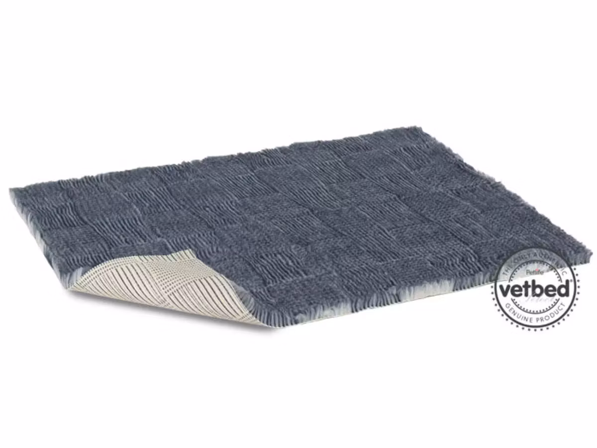 Vet Bed (100x75 cm) Midnight Feather Weave