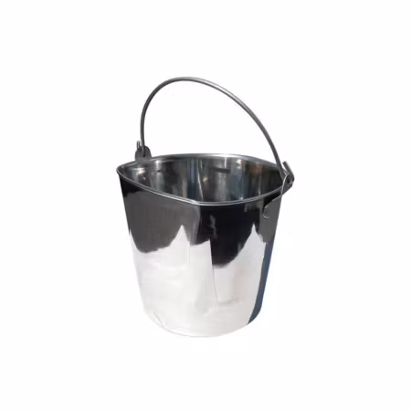 Show Tech Stålbøtte med en flat side 25cm (8,5L)