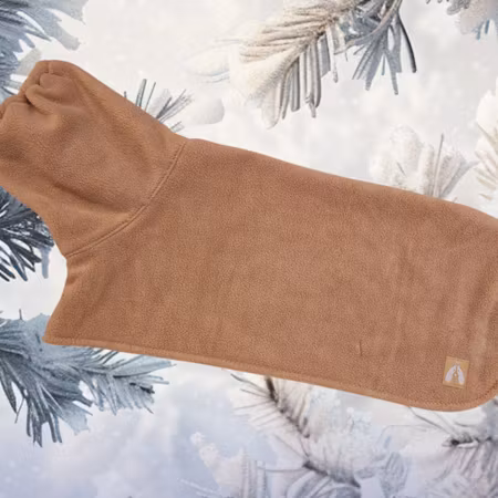 Fleece varmedekken med vindstopper forstoff L