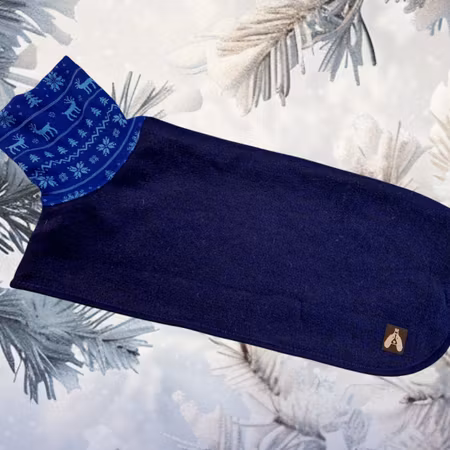 Ulldekken "Royal Blue" L