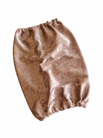 Show ørehette velour "Sandfarget" M