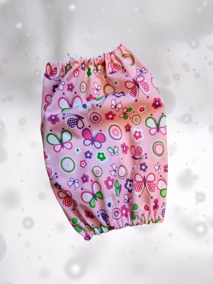 Turørehette ROSA mønstret vanntett/pustende