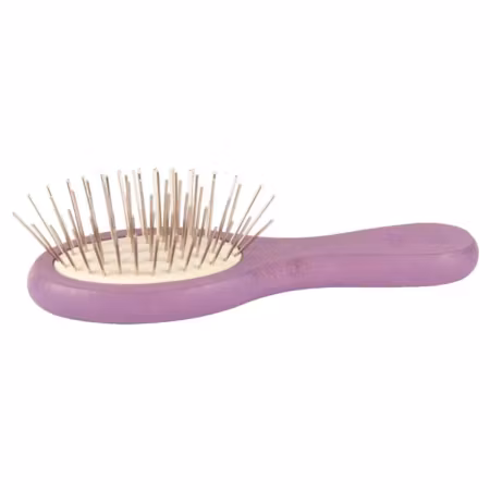 ShowTech Mini Wooden Pin Brush Purple12 cm