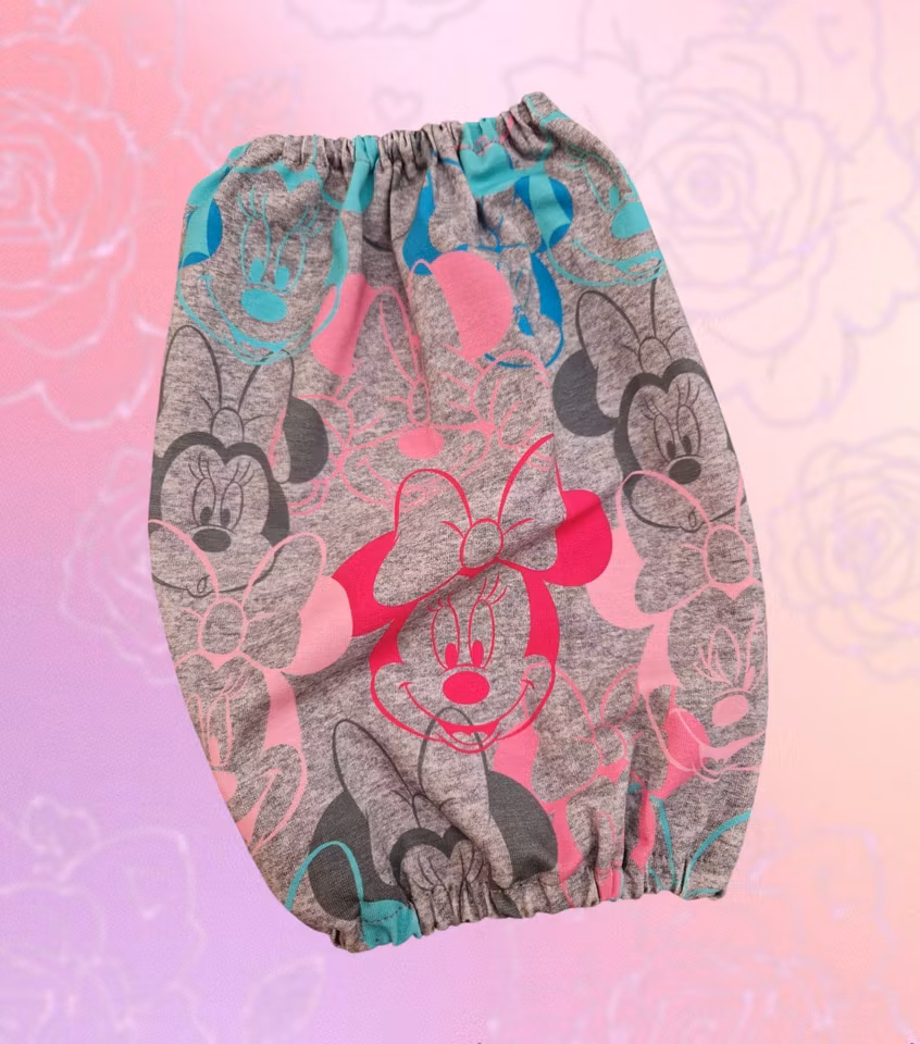 Fleece tørkedekken sett grå Minnie S