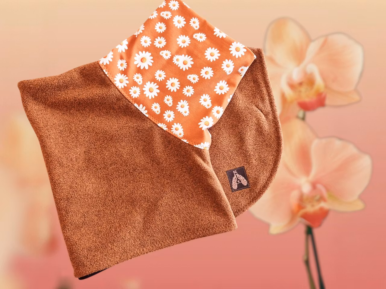 Fleece tørkedekken Cognac S