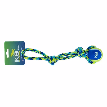 Zs K9 Rope Tug Withtennisball 43cm