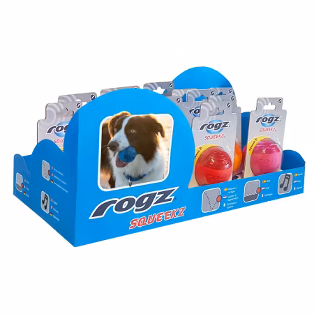Rogz Squeekz Ball Ass farger