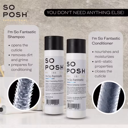 Im So Fantastic 1L. (Deep cleansing Moisturizing Shampoo)