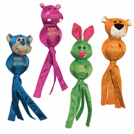 Kong Wubba Ballistic Friends S 30.5x8.5x7.5cm ass