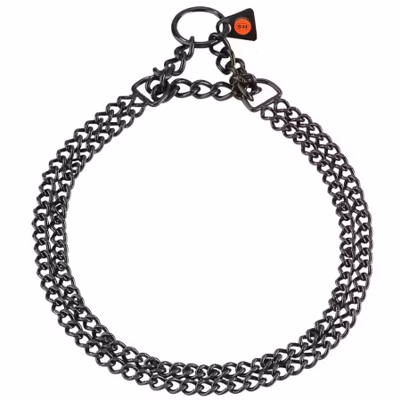 Sprenger Halvstrup Dubbelvridd Flat Svart Rustfritt