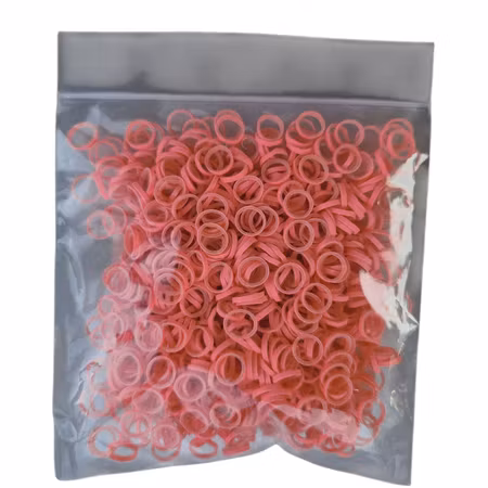 Lainee Latex strikk 1/4" Small Size, Medium Weight, Corall