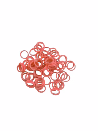 Lainee Latex strikk 1/4" Small Size, Medium Weight, Corall