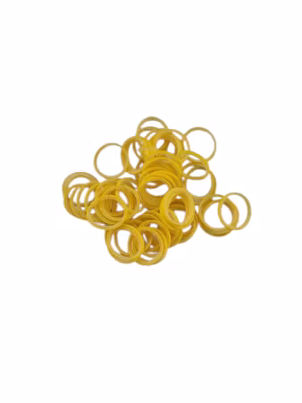 Lainee Latex strikk 5/16" Medium Size, Light Weight, Yellow