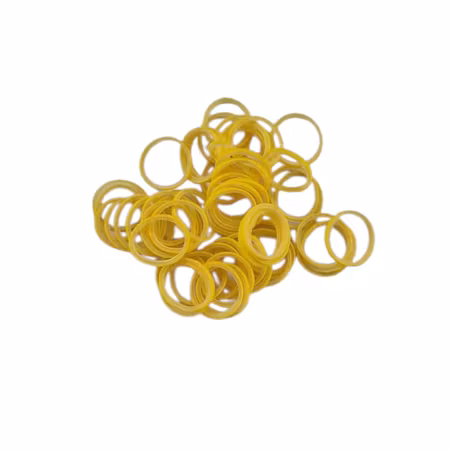 Lainee Latex strikk 5/16" Medium Size, Light Weight, Yellow