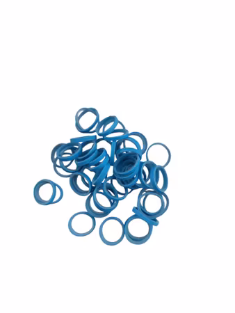 Lainee Latex strikk 5/16" Medium Size, Medium Weight, Baby Blue