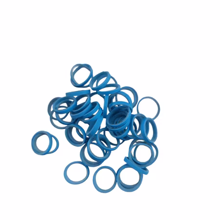 Lainee Latex strikk 5/16" Medium Size, Medium Weight, Baby Blue