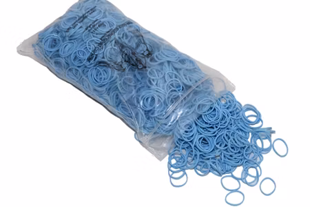 Lainee Latex strikk "Wrapping Band", Baby Blue