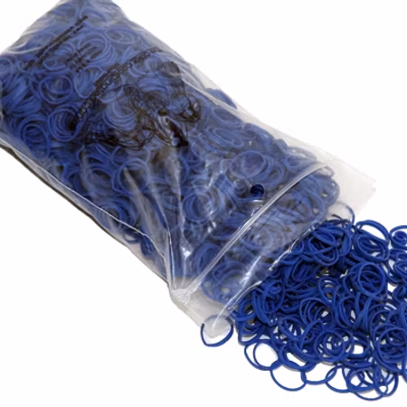 Lainee Latex strikk  "Wrapping Band", Electric Blue 1800stk/16mm