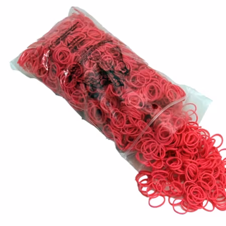 Lainee Latex strikk "Wrapping Band", Pink 1800stk/16mm