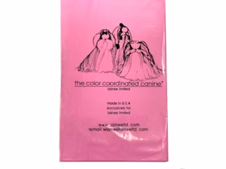 Lainee Plastic Paper Wraps Short 15x23cm, Pink