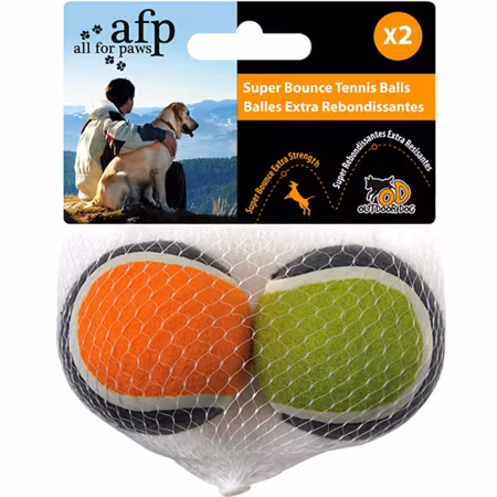 AFP Hundleksak Outdoor Super Bounce Tennisboll 2st Ø6.4cm