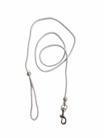 Hemeli Design Utstillingsbånd Sølv kunstskinn/sølvkrok ca110cm