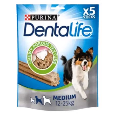 Purina DENTALIFE Medium Tyggepinner BIG PACK 24 sticks