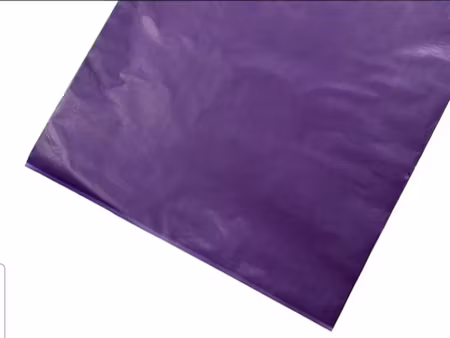 Lainee Plastic Paper Wraps Short 15x23cm, Lilac