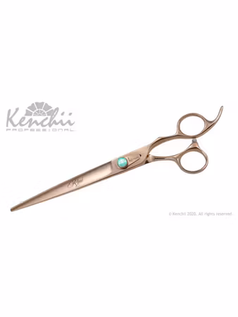 KENCHII -Rosé Gold Straight Scissor 8"