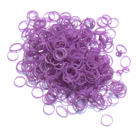 Lainee Latex strikk "Wrapping Band", Lavendel, 1800stk/16mm