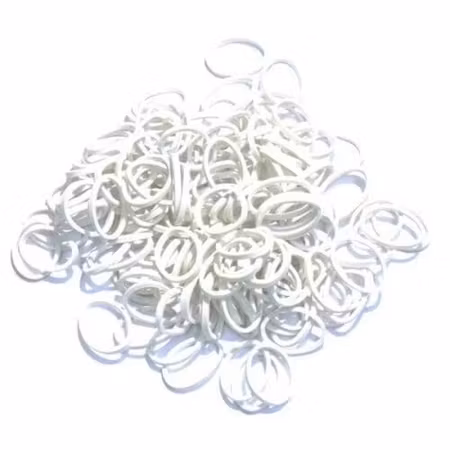 Lainee Latex strikk 3/8" Large Size, Medium Weight, White