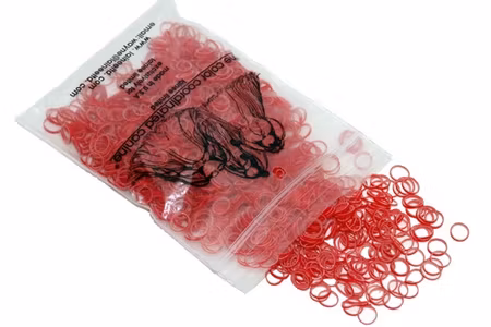 Lainee Latex strikk 3/8" Large Size, Medium Weight, Red