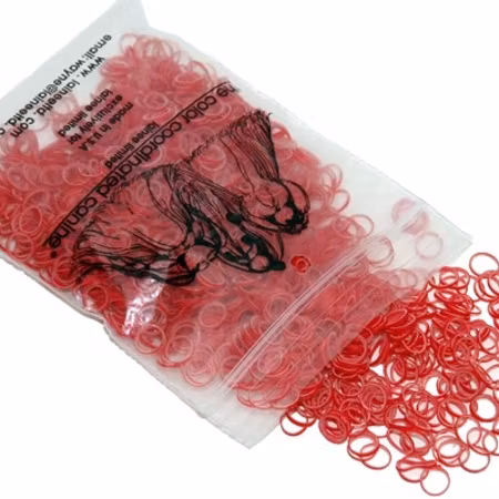 Lainee Latex strikk 3/8" Large Size, Medium Weight, Red