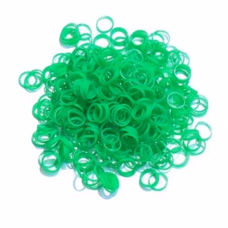 Lainee Latex strikk 3/8" Large Size, Medium Weight, Hot Green