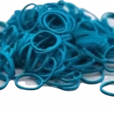 Lainee Latex strikk 3/8" Large Size, Medium Weight, Turquoise