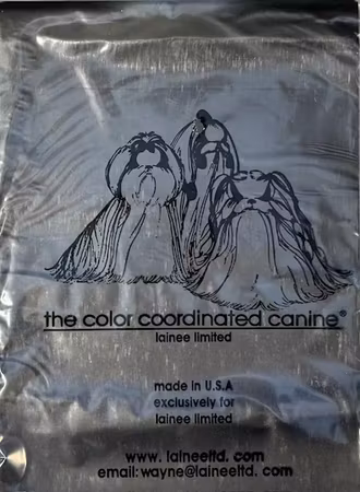 Lainee Plastic Paper Wraps Short 15x23cm, Black