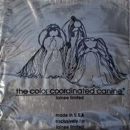 Lainee Plastic Paper Wraps Short 15x23cm, Black