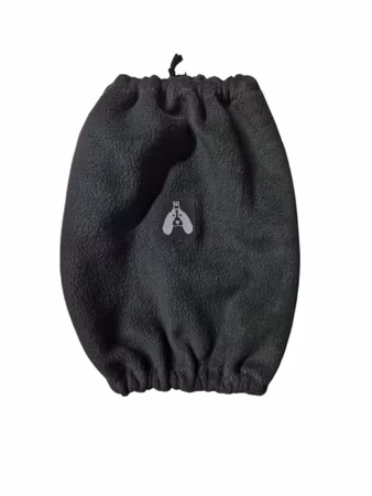 Fleece ørehette mørk grønn M