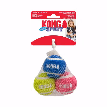 Kong Sport Softies Ball 3-pack Mix ass størrelser