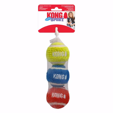 Kong Sport Softies Ball 3-pack Mix ass størrelser