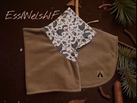 Fleece tørkedekken karamellfarget L