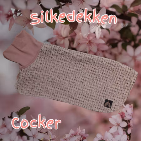 Silkedekken rosa "Chanell" M