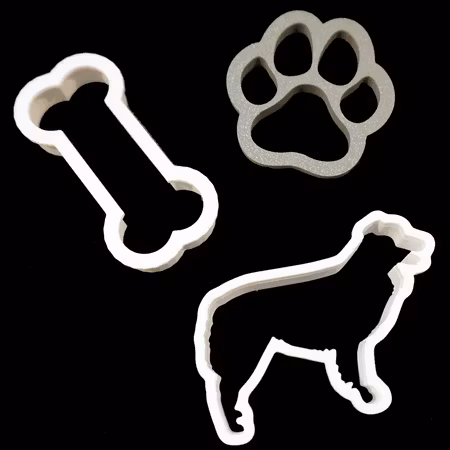 Pepperkakeform Australian Shepherd